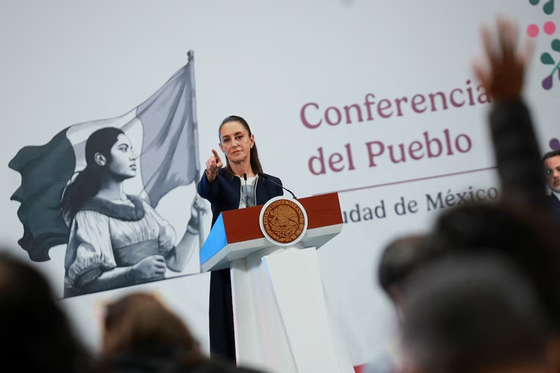 Sheinbaum llama a defender la Cuarta Transformación en el Zócalo