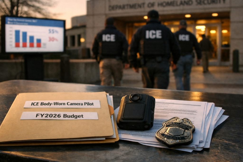 Trump busca recortar body cams de ICE y limitar supervisión